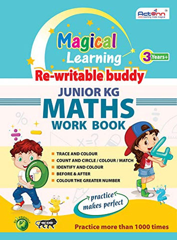 JR. KG. MATH WORK BOOK