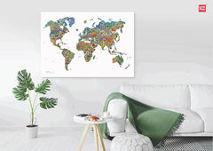 Colouring World Map (All Ages)