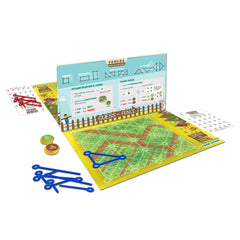 Luma World Educational Board Game: Guess the Fence | 4-in-1 Game-based STEM Activity Kit for Ages 8 years and up to Learn Geometry, Shapes and Creative Thinking | 300+ hours of Conceptual Activities