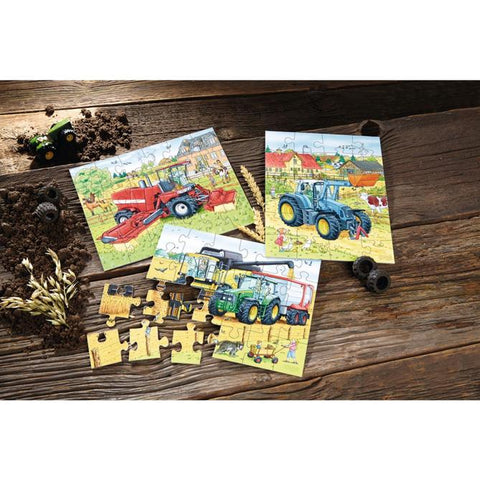 Haba  Puzzles Tractor And Co