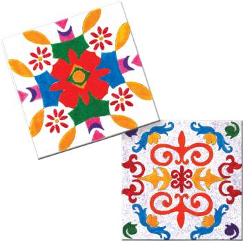 SAND ART FESTIVE RANGOLI