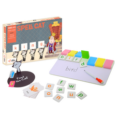 Spell Cat, Spelling Activity Kit (4-8 Years) Educational Game