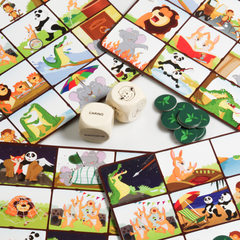 A Day in The Jungle Picture Bingo- Social Emotional Skills