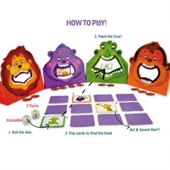 Hungry Four, Preschool Movement Memory Cooperative Game