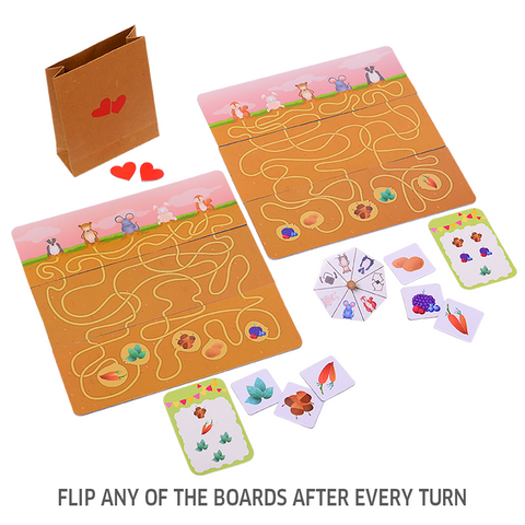Dig Up- Brain Exercise Game for Kids with flipping boards