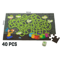 Moody Snakes Puzzle 40 Piece Jigsaw Puzzles -Pack of 5