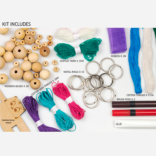 Art and Craft Keychain Dolls - Make Yourself Activity Kit – Edu Toys