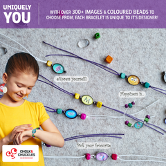 Art and Craft Bracelet Jewellery Making Kit- Stylish Creative DIY Toy