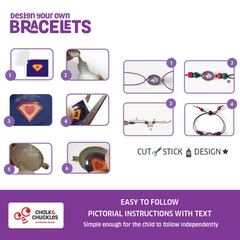 Art and Craft Bracelet Jewellery Making Kit- Stylish Creative DIY Toy