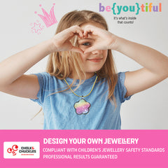 Art and Craft Pendant Jewellery Making Kit- Stylish Creative DIY Toy
