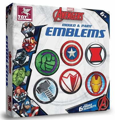 MARVEL AVENGERS MOULD & PAINT