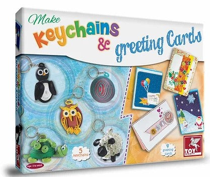 MAKE KEYCHAINS & GREETING CARD