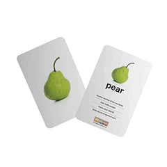 ZiGYASAW Flash Cards for Kids Early Learning (Fruits Vegetables & Wild Animals Flash Cards)