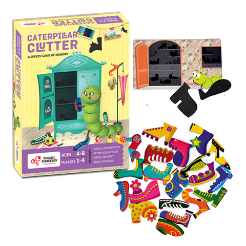 Caterpillar Clutter-Memory and Matching Game
