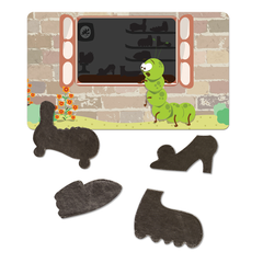 Caterpillar Clutter-Memory and Matching Game