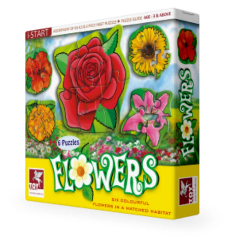 SUPER SET OF SIX - FLOWERS