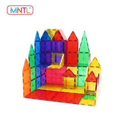 3D Premium Magnetic Tiles (Storage Box Included)