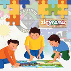 Zigyasaw Taj Mahal 54 Piece Jigsaw Puzzle – Fun Puzzles for Kids for Age 10+ and for Adults – Realistic Illustrations – Educational Puzzle Games for Focus, Memory, Mental Boost
