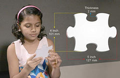 ZiGYASAW Maharashtra Map 54 Puzzle Pieces - Educational Toy for Boys & Girls,Learning Kit for 4 Year Old Kids and Above, Multi Color