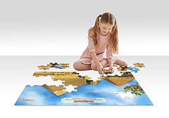 ZiGYASAW Giza pyramid wonder of the world Giant Jumbo Jigsaw Puzzle – Fun Puzzles for Kids for Age 3+ Years and Above – Realistic Illustrations – Educational Puzzle Games for Focus, Memory, Mental Boost