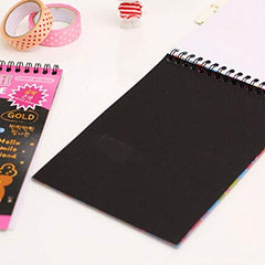 Rainbow Scratch Art Magic Notebook - FREE SHIPPING