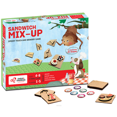 Sandwich Mix Up- Speedy Tactile Shape Recognition Game