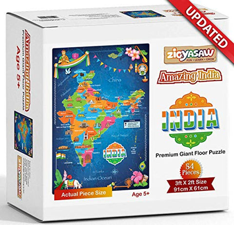 Buy UnikPlay Geografika World Map Game - Game Night, Engaging Board Games  for Kids 6-8, Games Ages 4-8 – Non-Tearable, Waterproof Illustrated Map  with 280+ Trivia Questions, 48 Double-Sided Cards Online at