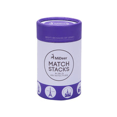 EDU TOYS INDIA Wooden Match Stacks Educational Memory & Pairing Game