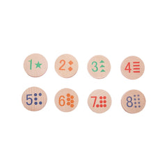 EDU TOYS INDIA Wooden Match Stacks Educational Memory & Pairing Game