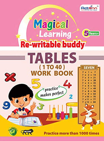 TABLES (1-40) WORK BOOK
