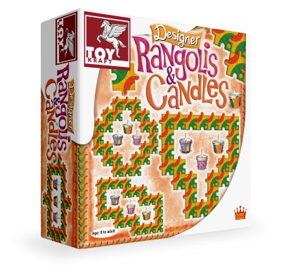 Designer Candles & Rangoli