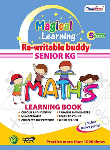 SR. KG. MATH WORK BOOK