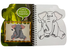 On the Go Resuable Colouring Water Book || Reusable Activity Pad || No messy hands || FREE SHIPPING