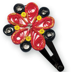 PAPER QUILLED-STYLISH HAIR BAND - CLIP