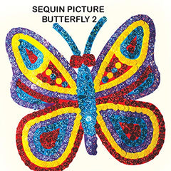 SEQUIN PICTURES BUTTERFLIES