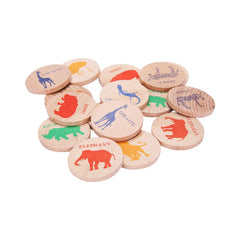 EDU TOYS INDIA Wooden Match Stacks Educational Memory & Pairing Game