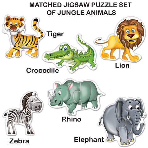 My First Puzzle - Jungle Animals