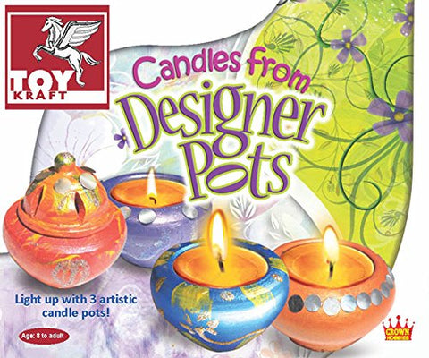 Candles From Designer Pot