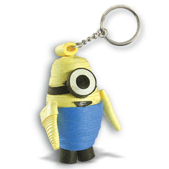 PAPER QUILLED KEY RINGS