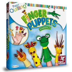 PAPER QUILLING PENCIL TOP - FINGER PUPPETS