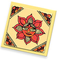 Glass Painting Madhubani