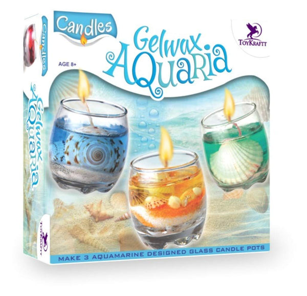 Gelwax Candles-aquaria