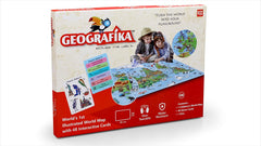 GEOGRAFIKA - Illustrated Map Card Game (Unik Play)