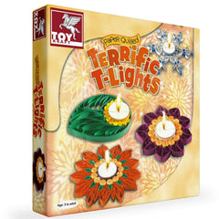 PAPER QUILLING TERRIFIC T-LIGHT