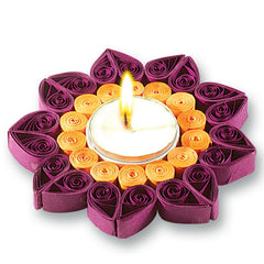 PAPER QUILLING TERRIFIC T-LIGHT
