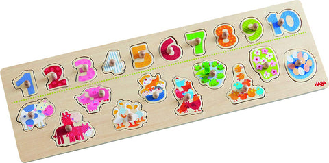 HABA Learning Counting Made Easy Wooden Blocks for Toddlers Ages 3 Years | Mathematics