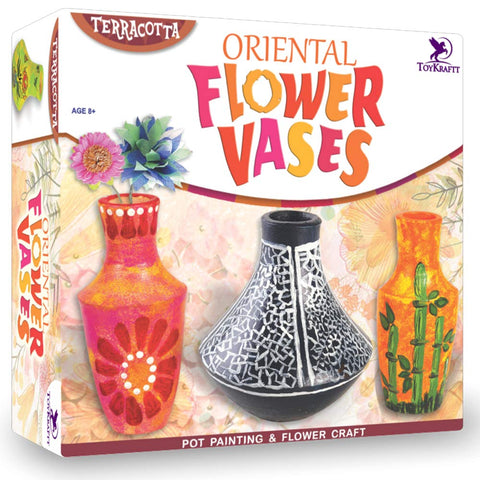 ORIENTAL FLOWER VASES