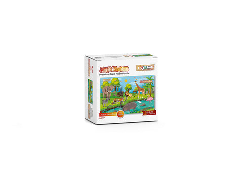 Zigyasaw Wild Animals Premium Giant Floor Puzzle Game | Creative Challenging Puzzles for Kids(Above 3 Years)