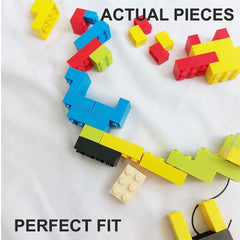 Building Blocks Bricks Pegs Educational Game (500 Pieces/Blocks)