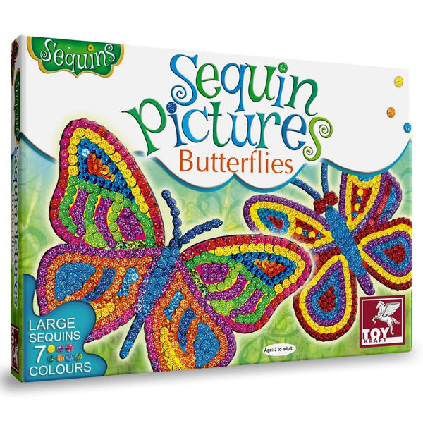 SEQUIN PICTURES BUTTERFLIES